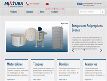 Tablet Screenshot of mixtura.ind.br