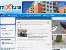 Tablet Screenshot of mixtura.hu